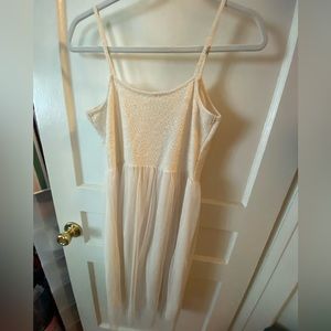 Xhilaration Lace & Tulle Dress Size M